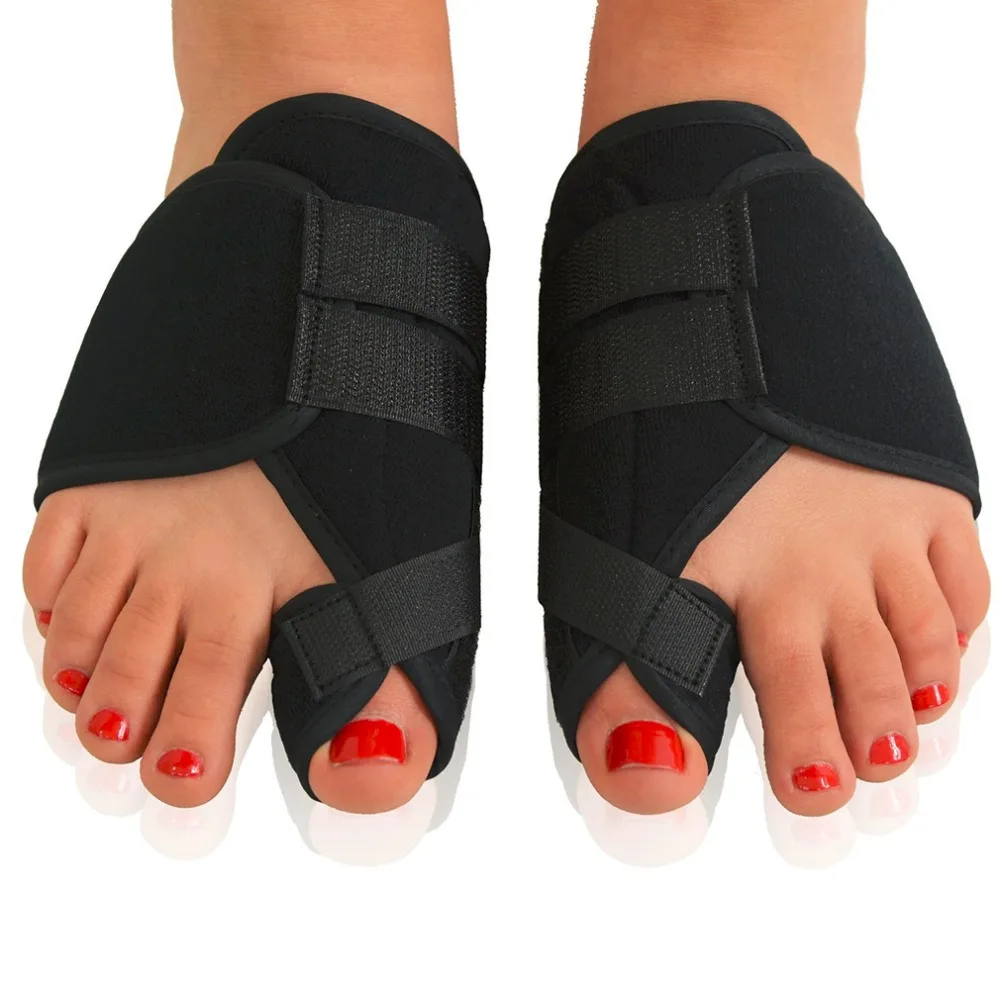 1 Pair Soft Bunion Corrector Toe Separator Splint Correction Medical