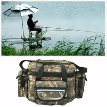 Водонепроницаемая рыболовная сумка большой емкости многофункциональная снасть рыболовный аксессуар наплечный открытый пакет рыболовные сумки инструменты Lur S5E8