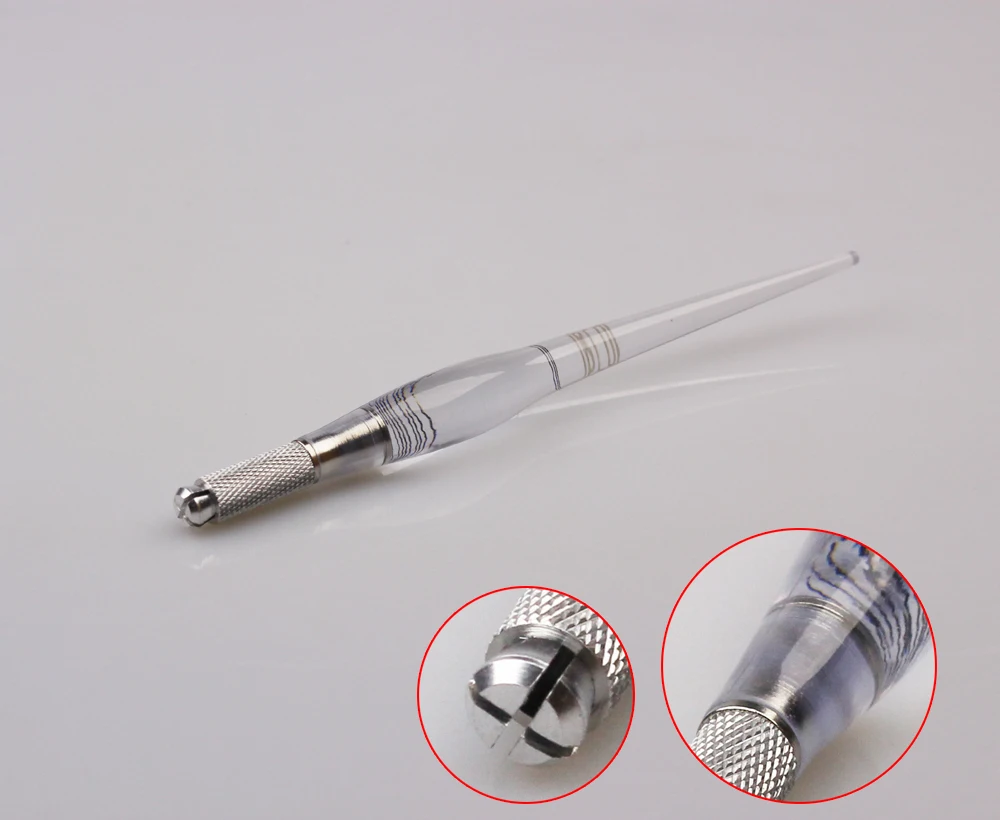 

10Pcs Microblading Tattoo Pen Permanent Makeup Eyebrow Lip Embroidery Manual Pen