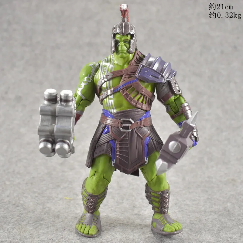 

Gladiator Hulk God of Dusk Thor 3 Garage Kit Doll Movie Model Ornaments