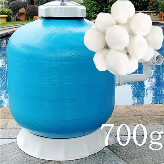 Rostgömb Szűrő 700 G/Táska Kültéri Úszó Medence Anyag Víz Tisztító Szálgömb - Image 2