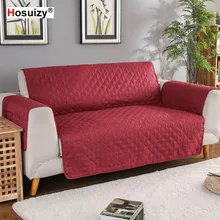 Pet Sofa Protector Cover with Elastic Fastened Quilted Brushed Fabric Dog and Cat Anti Slip One Piece Couch Covers Living Room