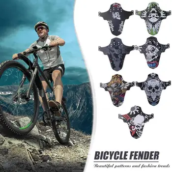 

Bicycle Mudguard Front Rear Mudguard Cycling Road MTB Mountain Bike Bicycle Fender with 6 Fixing Strap Bike Accessory