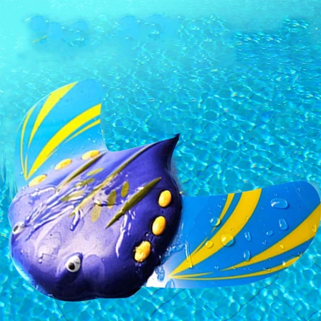 066B Cartoon Shaped Fish Model Under Water Boat Novelty Vehicle Swimming Toy Fish for Kids with Flexible Swing 2