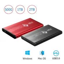 ALLOYSEED Portable 2.5 inch USB 3.0 External Hard Disk Drive SATA III Memory Storage Mobile HDD for Desktop Computer