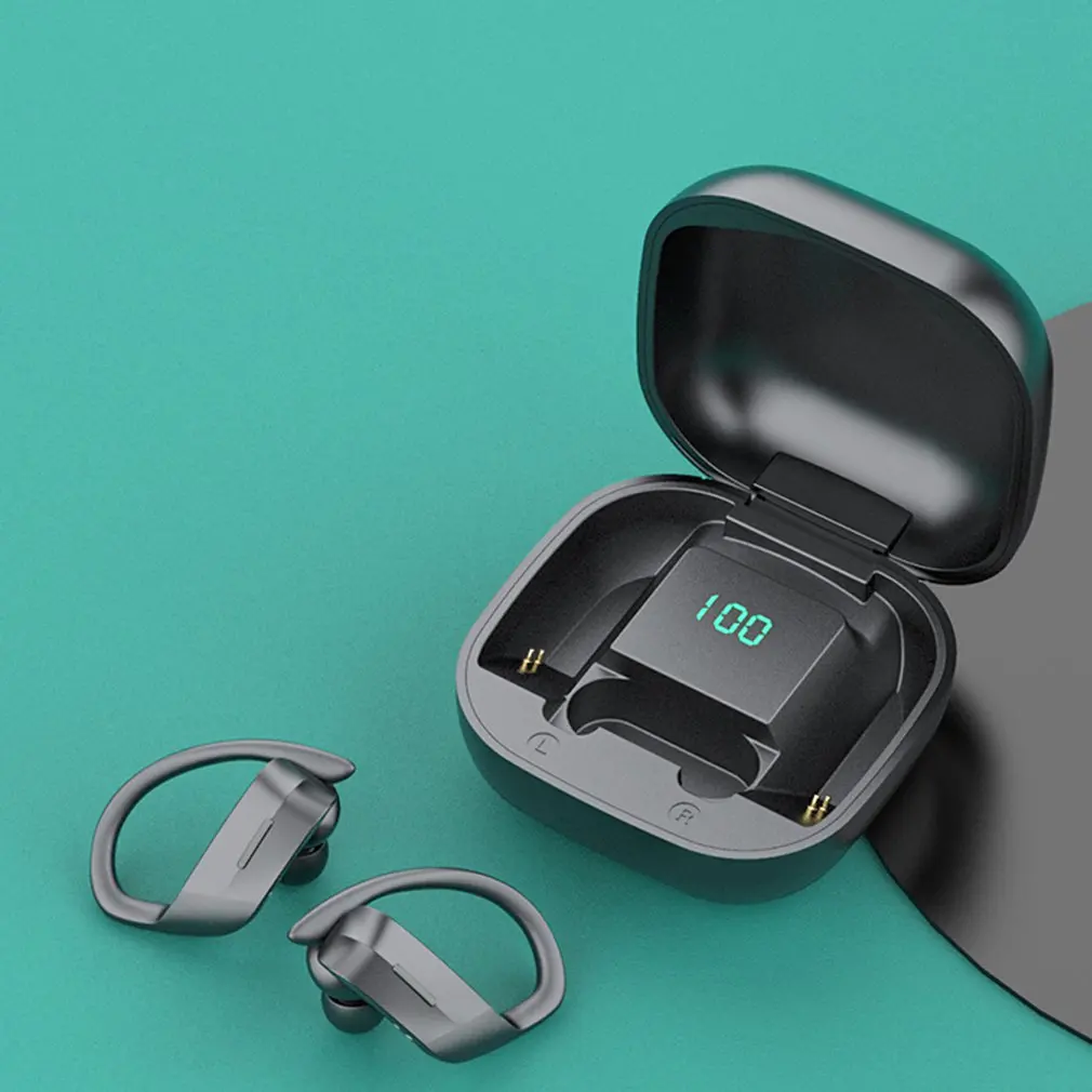Наушники для бега Bluetooth наушники 5 0 беспроводная гарнитура TWS спортивные с