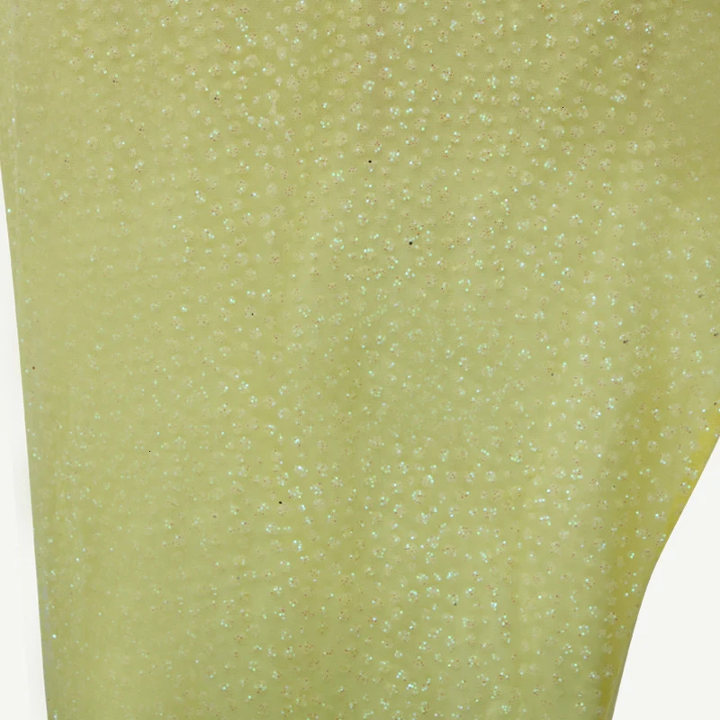 BacklakeGirls Robe De Soiree, желтое вечернее платье, сексуальное, с лямкой на шее, без рукавов, с разрезом сбоку, официальное, с блестками, платье Abendkleider