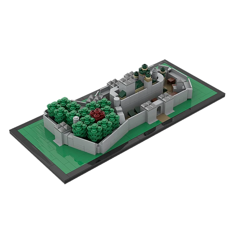 BuildMOC модель из фильма Игра престолов коллекция 2 архитектура Винтерфелла