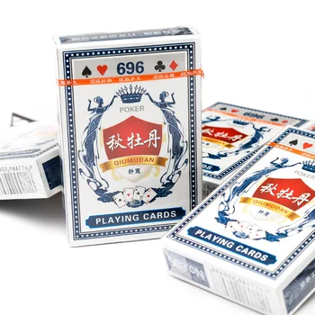 

New Pattern Poker Cards Waterproof Texas Hold'em Playing Cards Black Jack Game Card Poker Game Board Game Card Creative Gift