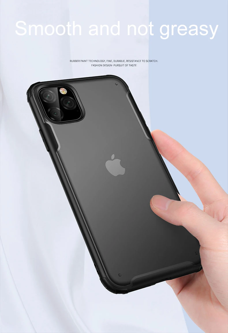 Чехол для iPhone 11 pro Max чехол для Apple iPhone 11 Pro Чехол 5,8 6,1 6,5 дюймов матовый защитный ковер capas