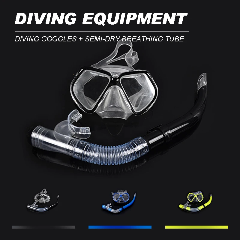 Набор для дайвинга и подводного плавания, набор для дайвинга, простой набор для дайвинга, набор из ПВХ, маска для дайвинга + трубка