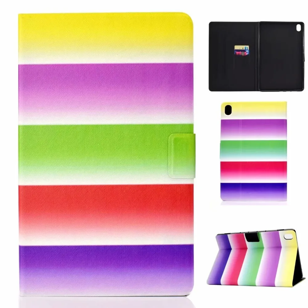 Lovely Children Cartoon PU Leather Magnet Smart Tablet Case for Huawei Mediapad M6 10.8 Inch Flip Stand Cover Funda+Pen