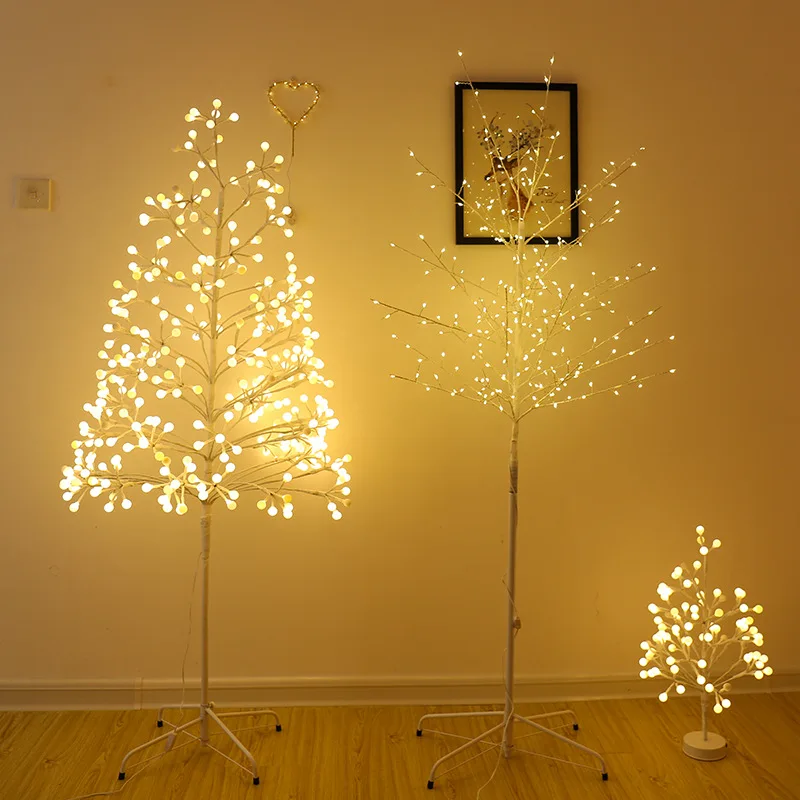 

LED New Year Tree Light-emitting Decorations INS GIRL'S Heart Network Red Room Scene Decorative MORI Series Tree Lights Showcase