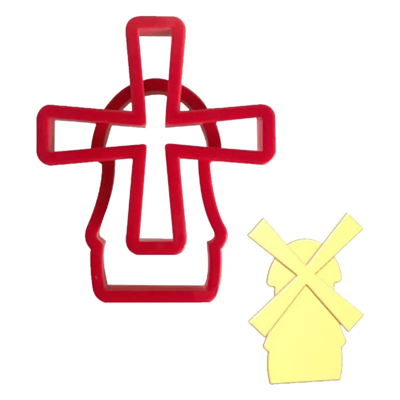 Рождественский дом для выпечки DIY комбинированный резак печенья пряничный домик