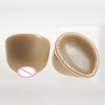

Super Cup Silicone Breast 4600g/Pair Transgender Crossdresser False Breast Drag Queen CD TD Fake Artificial Brown Breast Form
