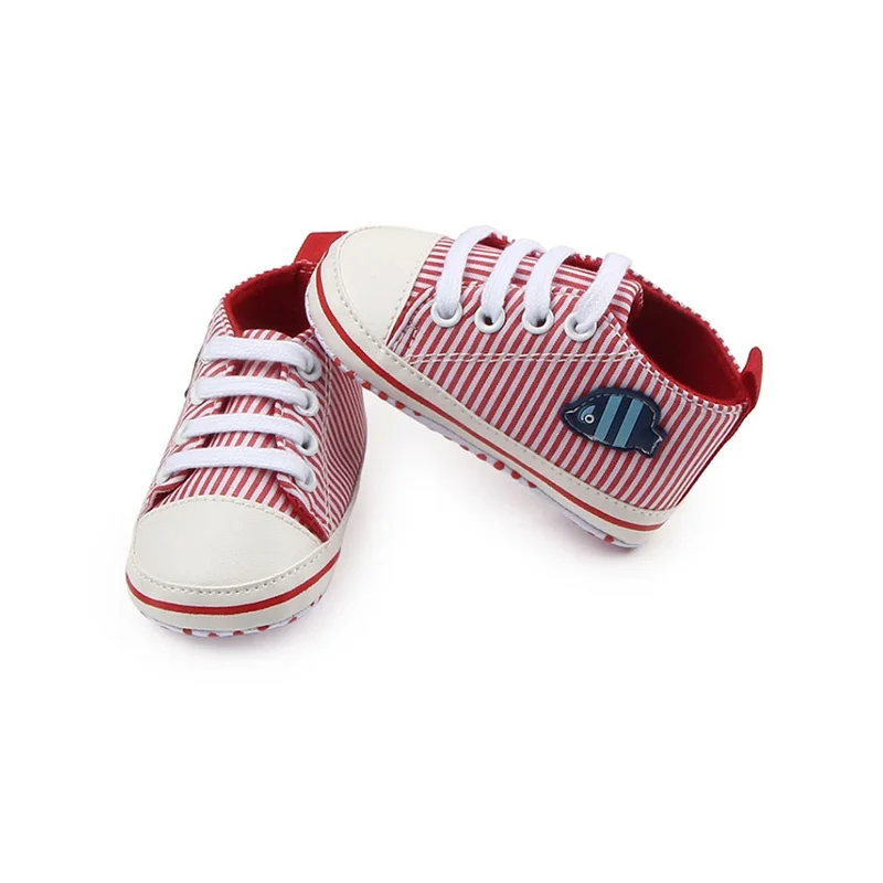 Новинка; модная обувь из искусственной кожи с объемными крыльями золотого цвета для новорожденных; Детские кроссовки; обувь для малышей; обувь для маленьких мальчиков и девочек; Первые ходунки - Цвет: XZ0059-RD