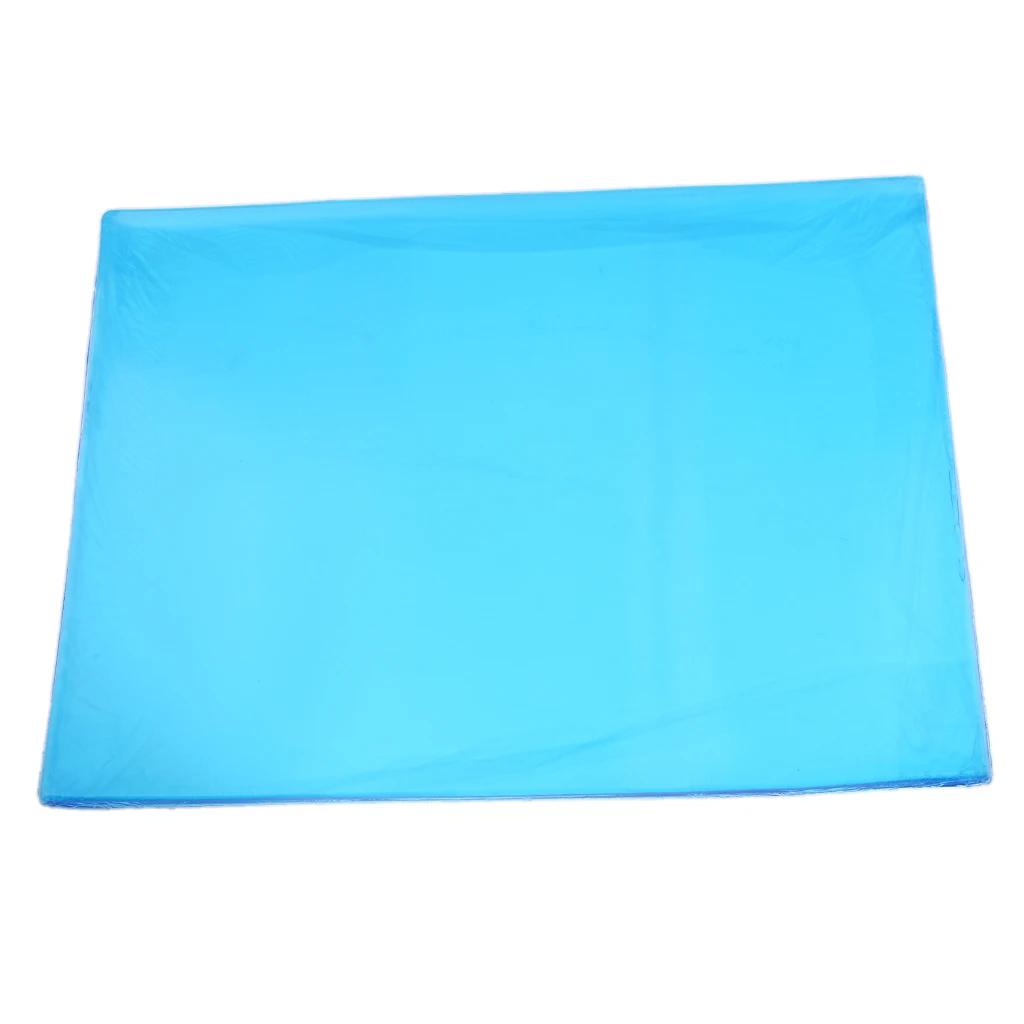 Motorcycle Seat Gel Pad Comfortable Soft Cooling Cushion Shock Absorption Mat - Blue (48 x 35 x1 cm/19 x 14 x 0.39 inch)