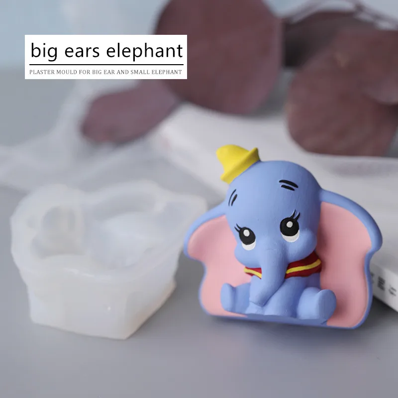 

HEARTMOVE New Animal Elephant Silicone Mold DIY Soap Fondant Mold Cake Decorating Tools Chocolate Baking Moulds Resin Clay Mould