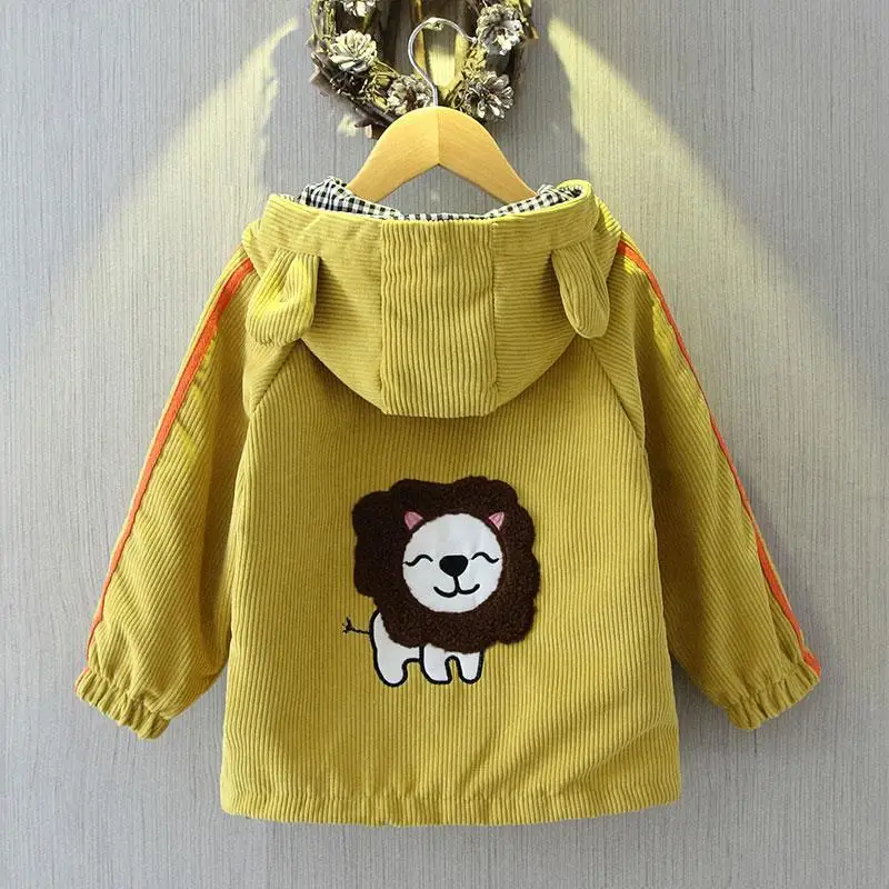 Spring Children toddler girl Coat Autumn Kids Jacket Boys Outerwear Coats Active Boy Windbreaker Baby Clothes Clothing 2-8y | Детская