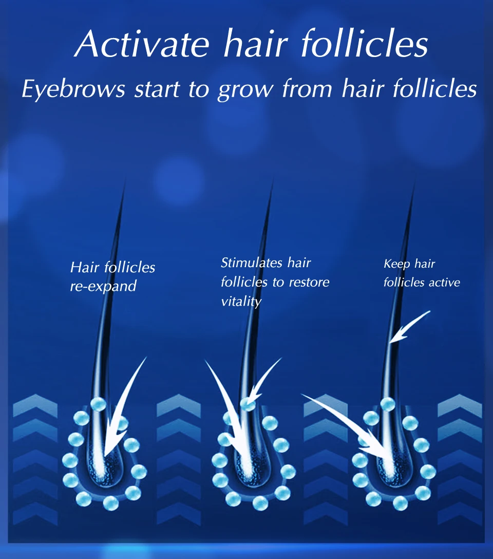 Eyelash Serum Growth Eyelash and Eyebrow Nourishing Essence Growth Eyelash Roots for Long and Thick and Lengthening Eye Lashes