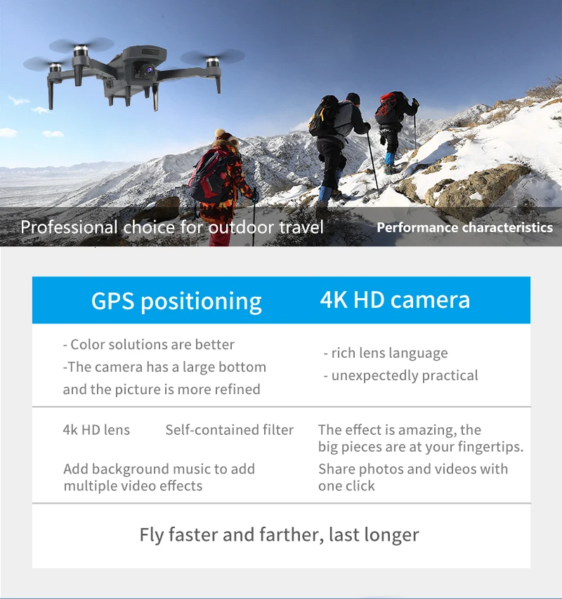 K20 мини gps Дрон 4K Квадрокоптер с 5G Wifi FPV двойная камера складной Квадрокоптер 1800 м RC расстояние VS F11 SG906 E520S H117S