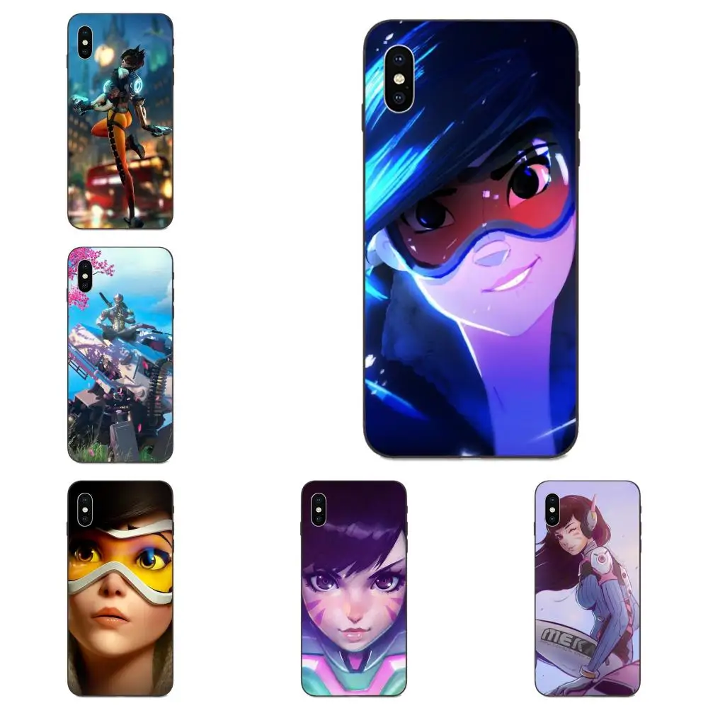 Overwatchs Tracer 76 Pharah OW Genji для huawei mate 9 10 20 P8 P9 P10 P20 P30 Lite Mini Play Pro P smart Plus Z 2017 2019 | Мобильные