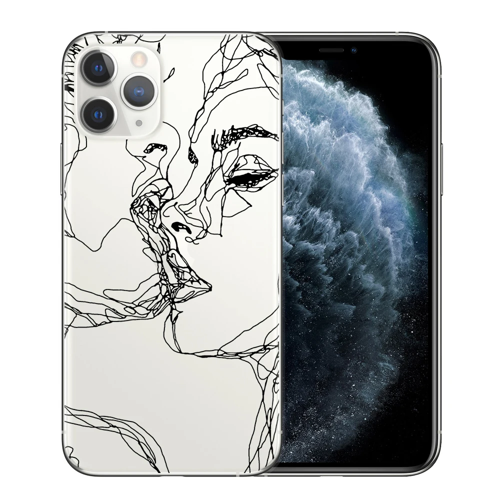 Мягкий чехол из ТПУ для iPhone 11 Pro Max X XR Xs 6 6s 7 8 Plus|Бамперы| |