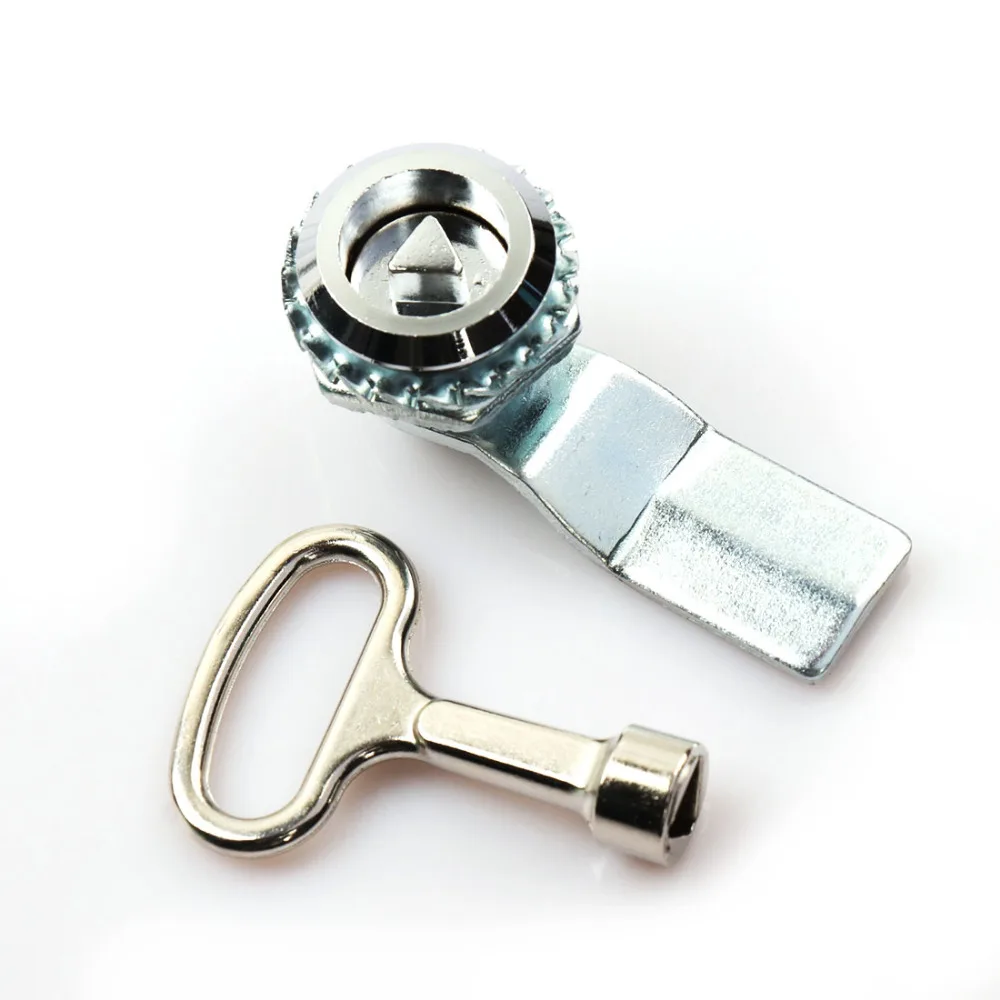 Лидер продаж! 1 шт. 104A Cam Lock Электрический замок для шкафа хромированная отделка