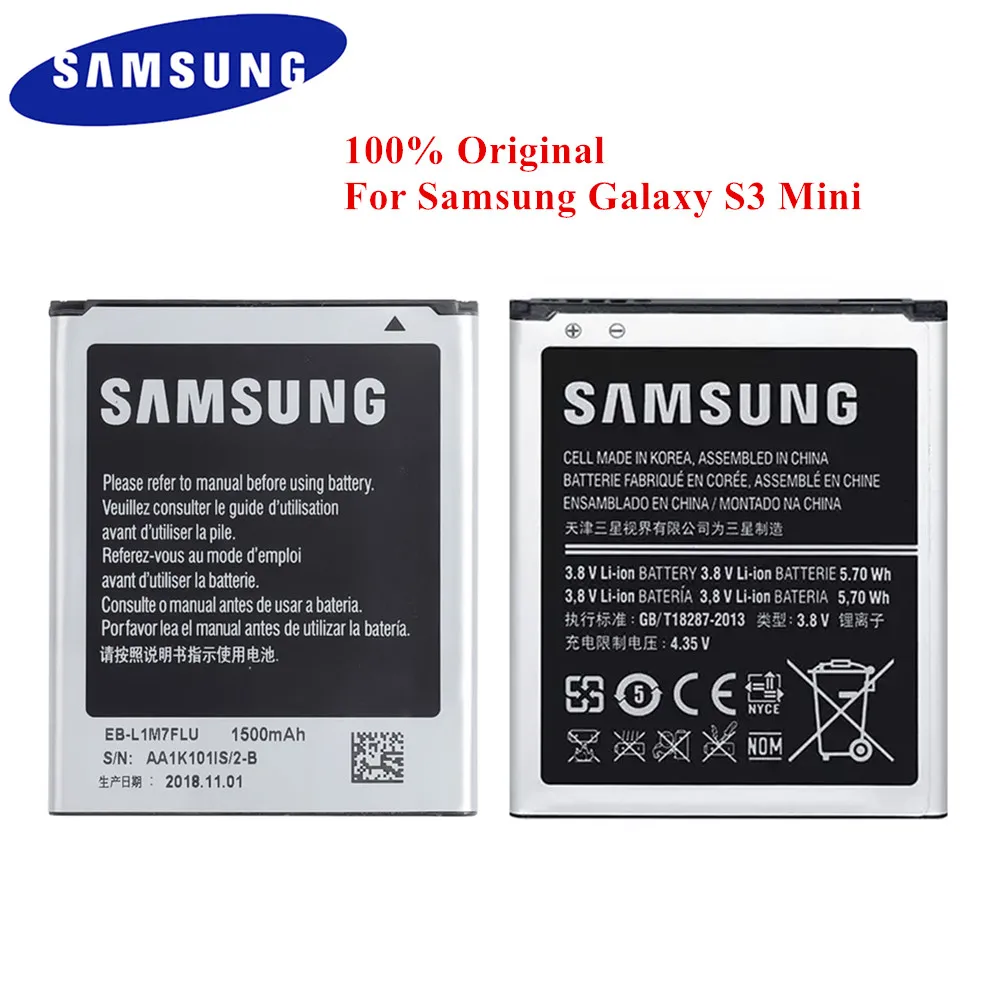 100% Original Battery Eb-f1m7flu Samsung Galaxy S3 Mini Pro - AliExpress