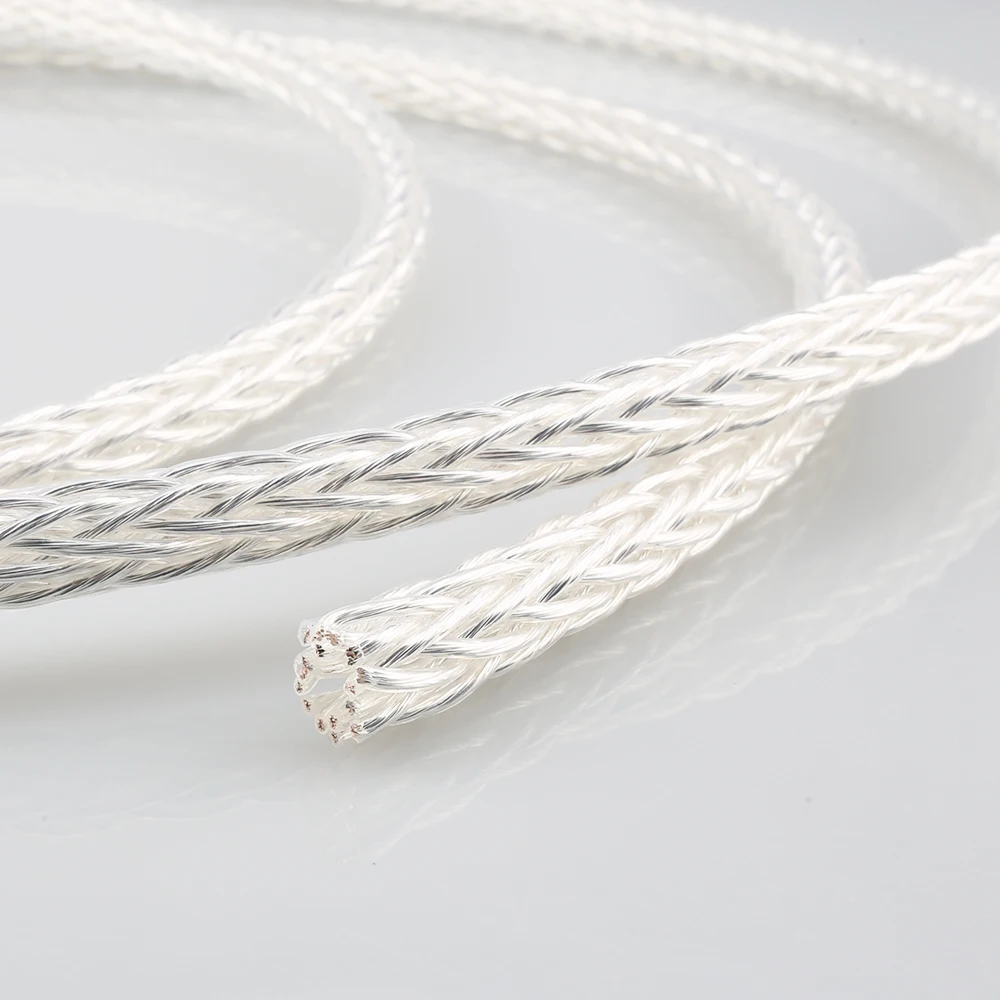 1 M Audio Hifi Cavo 8Ag Di Elevata Purezza Placcato Argento Occ 16 Fili Altoparlante Cavo Di Filo