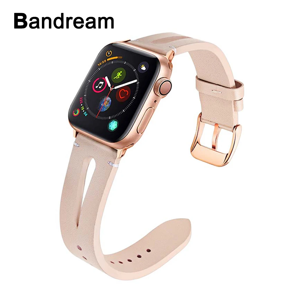 Ремешок из натуральной кожи для iWatch Apple Watch SE Series 6 5 4 3 2 1 38/40/42/44 мм|Ремешки часов| |