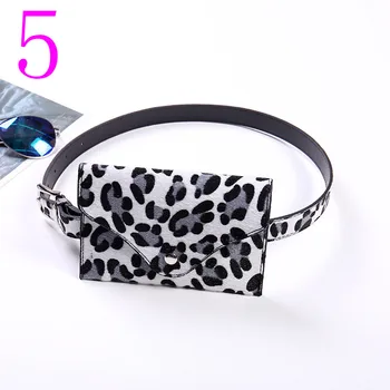 

Trendy Women Waist Bag Fanny Pack Pouch Leopard print casual Belt Hip Chest Crossbody Shoulder Purse one pieces
