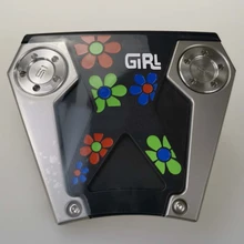 mygr клюшка для гольфа черная клюшка стальной вал 32 33 34 35 36 дюймов с крышкой стержня