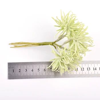 A bundle13CM Artificial Flowers Bouquet Leaf For Wedding Day Home Party Wreath Decoration Gift Craft DIY Fake Flower Decor