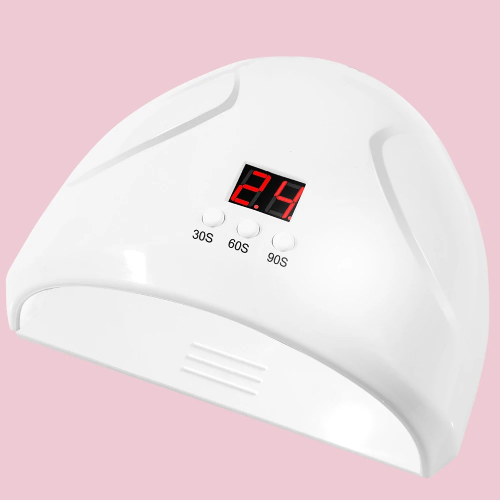 36W Manicure UV Lamp USB 12 Leds Gel Polish Timing Smart Induction Professional Portable LCD Display Salon Tool Nail Dryer