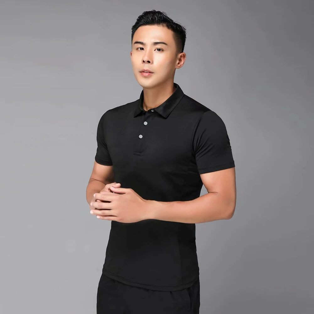 Pink Golf Shirt Breathable Men's Quick 
