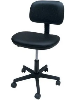 

Stool WORK 9, gas, upholstered similpiel black or white