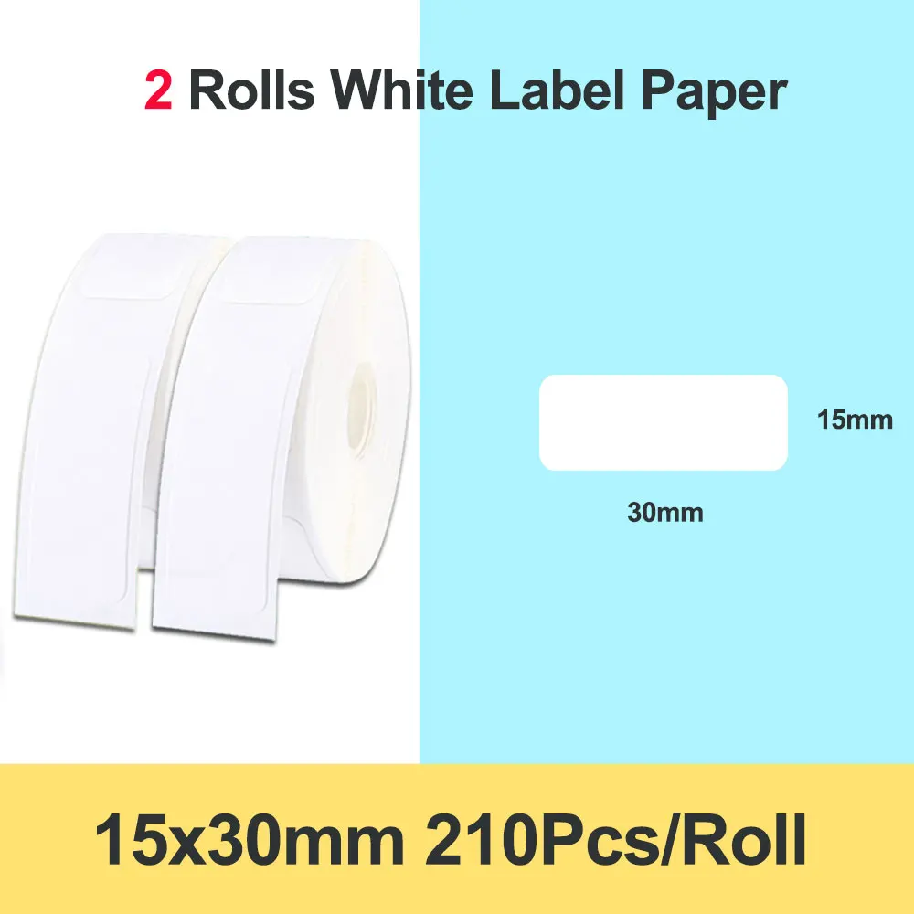 hp mini printer 【Buy 5 get 32% off 】Niimbot D11 Waterproof Anti-Oil Tear-Resistant Price Label Pure Color Scratch-Resistant Label Paper Roll mini portable photo printer Printers