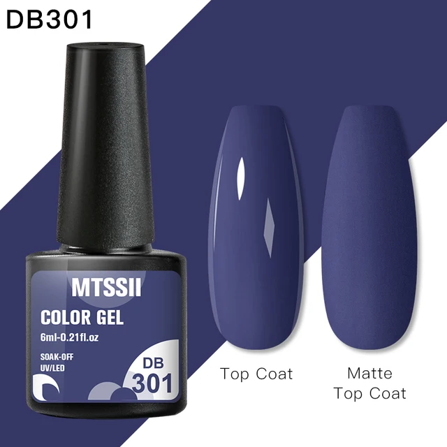 Mtssii Reflective Glitter Gel Nail Polish 6ml Sparkling Auroras Laser Nail Gel Nail Art Varnish Semi Permanent Top Base Gel Q15165 NO Reflective