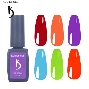 

KODIES GEL Bright Neon Color Gel Nail Polish 8ML UV Gel for Nails Varnish Semi Permanent Gelpolish NEW Soak off Pink Enamel 8ml