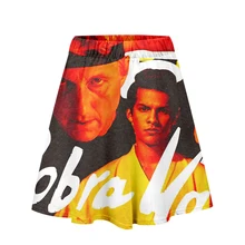 Cobra Kai юбка Harajuku Повседневная стиль Harajuku поп юбки новые сексуальные Kpops Женские повседневные Горячая Распродажа Cobra Kai юбки