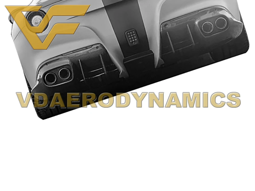 13-15 F12 Berlinetta AFD-DC задний диффузор для губ из углеродного волокна