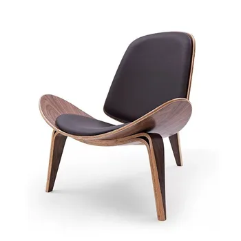 

Danish designer Nordic net red single sofa chair lazy leisure balcony talk creative smile shell aircraft