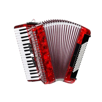 

Jh2017-r accordion 37/96/7/2, red, with case, Aurus