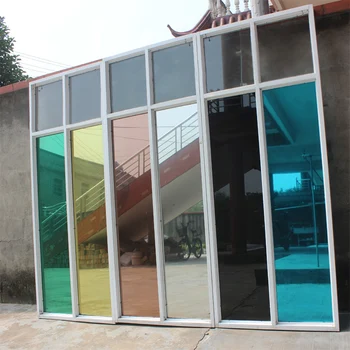 

Self-Adhesive Unidirectional Transparent Balcony Shading Sunscreen Window Sticker Mirror Reflective Heat Insulation Glass Film