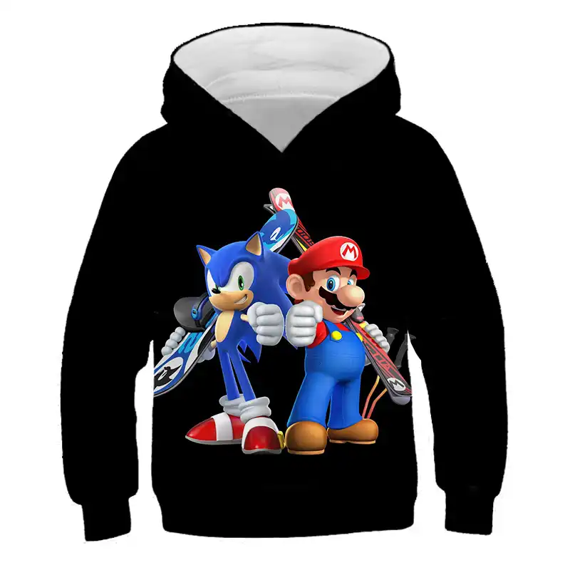 mario kids hoodie