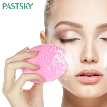 

Electric Face Cleansing Brush Silicone Face Cleanser Waterproof Facial Cleanser Pore Cleansing Skin Deep Washing Massage Brush