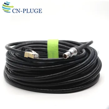 

8 pin etheret to RJ45 for Phantom VEO 4k high-speed camera is connected to the computer to transfer the data cable