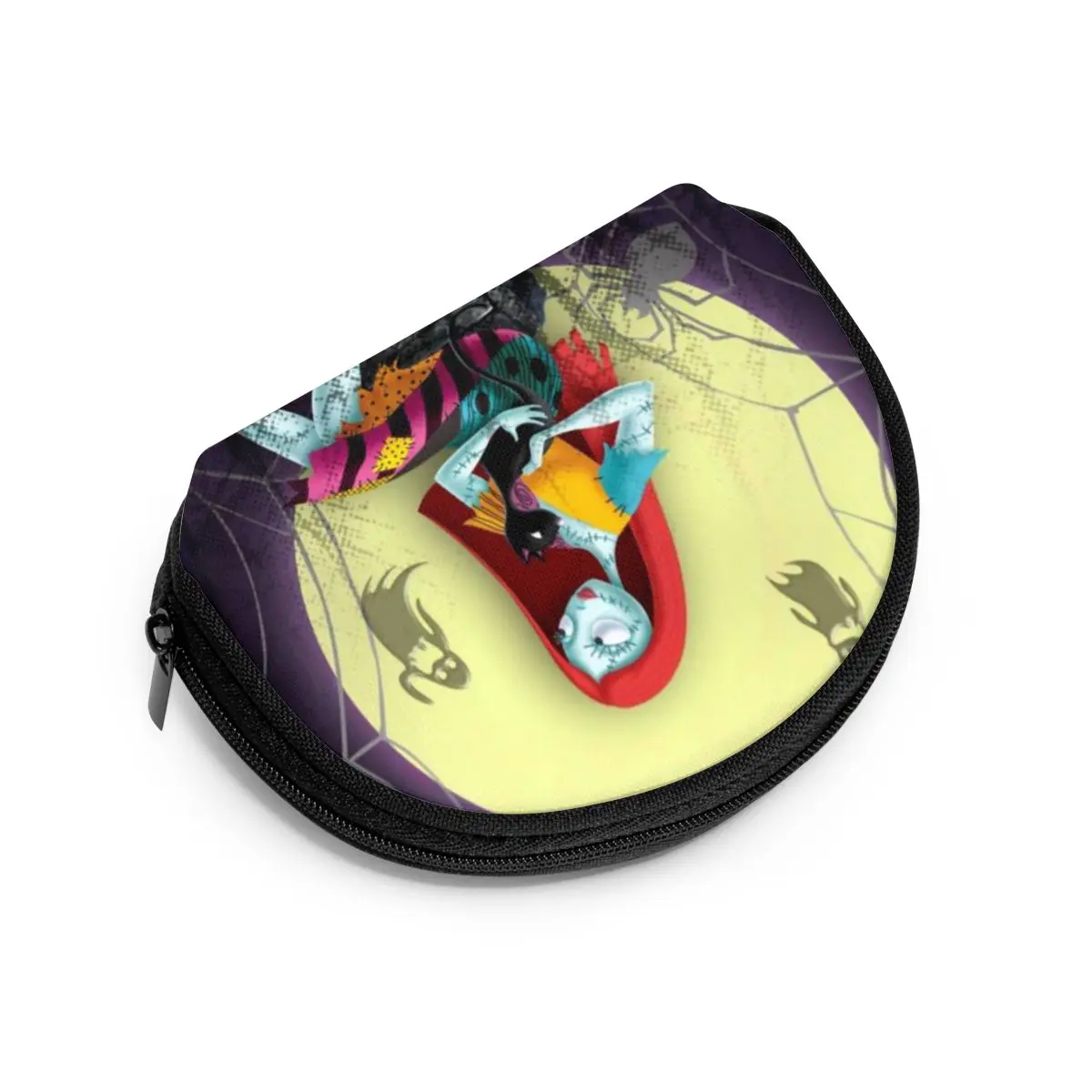 

WHEREISART Coin Purses Cartoon The Nightmare Before Christmas Pattern Mini Coins Bag Children's Wallet Purse Personality