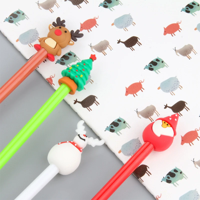 Милые рождественские гелевые ручки Lytwtw с рождественской тематикой 1 шт. милые